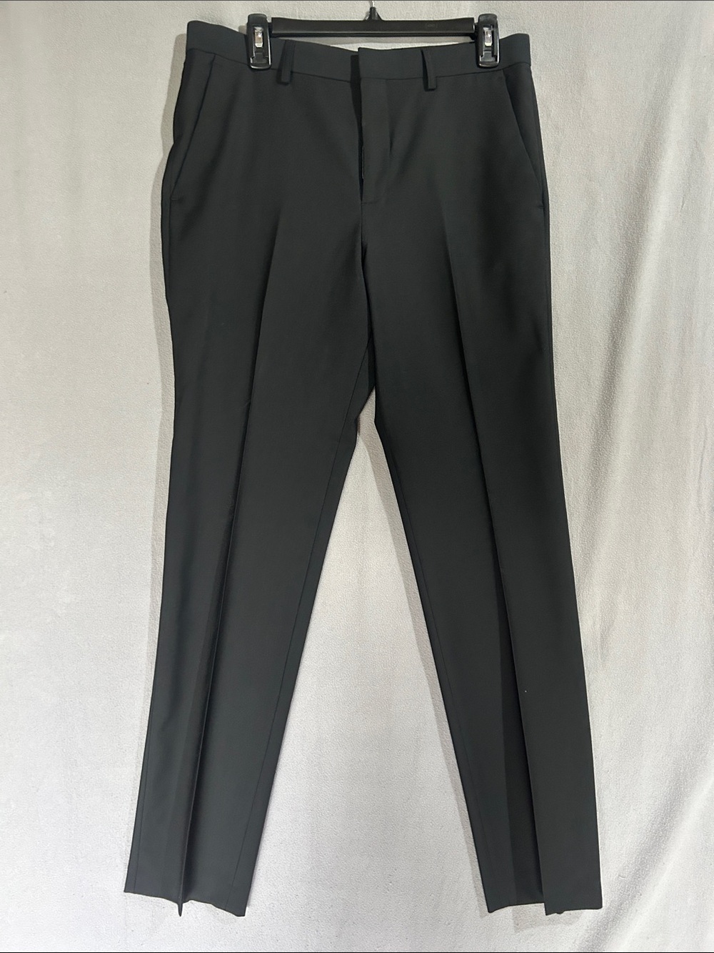 Express Classic Black Washable Modern Tech Suit Pant - 30x34